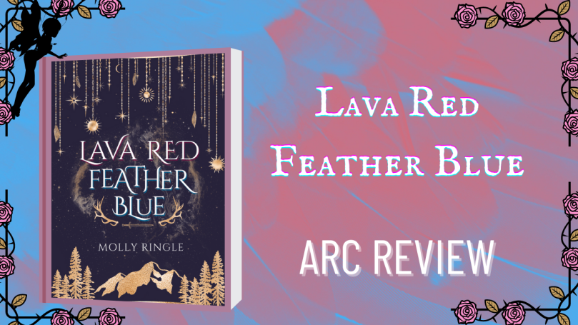 ARC Review: Lava Red, Feather Blue